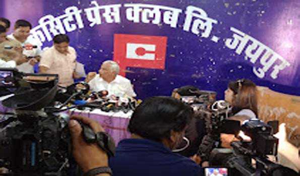 आईटी विभाग में पांच हजार करोड़ के घोटाले को लेकर ईडी में दर्ज कराया जायेगा मामला-मीणा