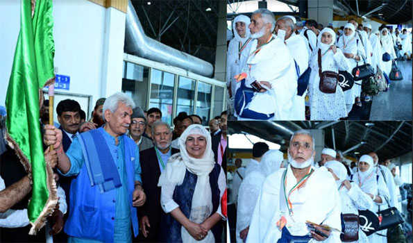 First batch of Hajj pilgrims embark for Saudi Arabia from Srinagar Airport