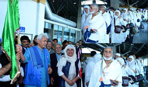 First batch of Hajj pilgrims embark for Saudi Arabia from Srinagar Airport
