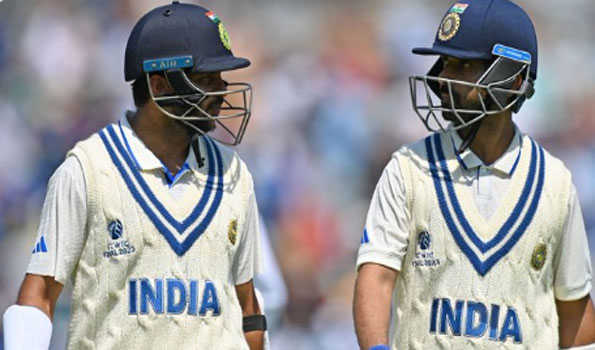 Rahane and Shardul script fightback, India 260/6 at lunch