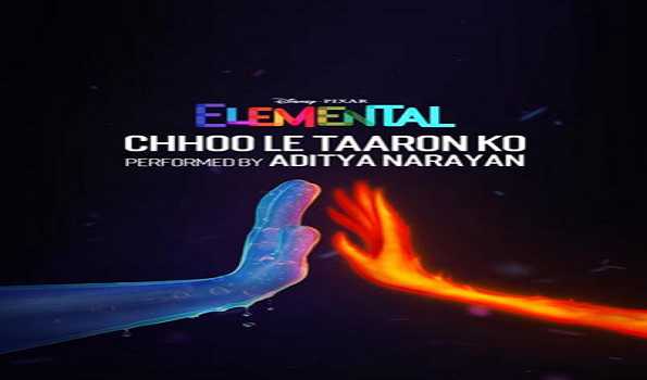 Elemental: Aditya Narayan lends voice to ‘Chhoo Le Taaron Ko’