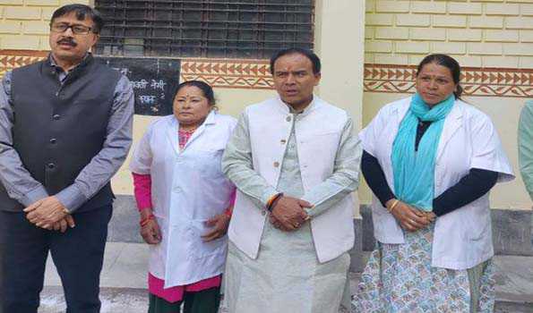 भारत चीन सीमा के पास मलारी में रावत ने किया एएनएम सेंटर का लोकार्पण