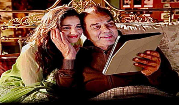 धर्मेंद्र ने आलिया के साथ शेयर की प्यारी तस्वीर