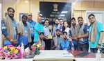 DEPwD felicitates tri-national winners Indian deaf cricket team