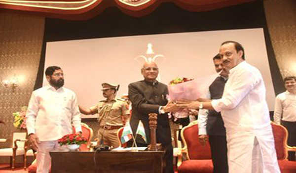 बागी हुए अजित, शिंदे सरकार में हुए शामिल, उप मुख्यमंत्री पद की शपथ ली