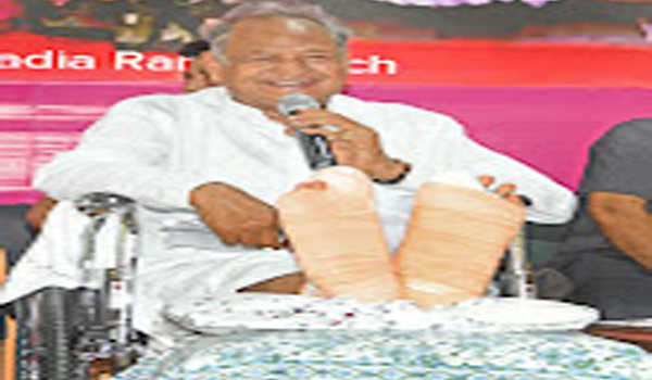 अंतिम सांस तक प्रदेशवासियों की सेवा करने की भावना-गहलोत