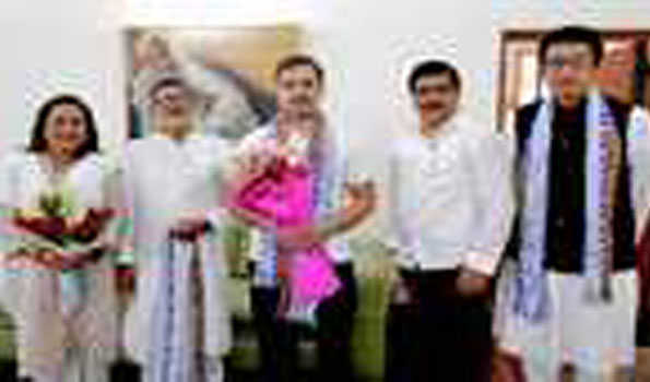 साहा ने राहुल से की मुलाकात