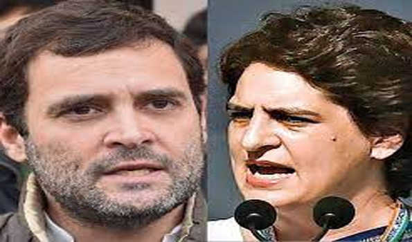 मध्य प्रदेश में आदिवासियों पर हो रहे हैं अत्याचार : राहुल-प्रियंका