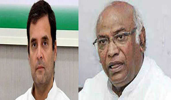 बारिश के कारण लोगों की मृत्यु पर खडगे राहुल ने जताया शोक