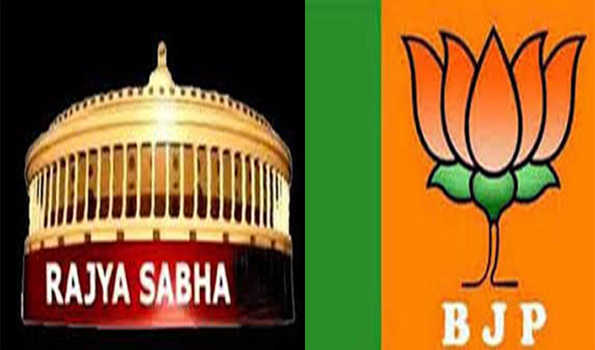 भाजपा ने राज्यसभा के तीन उम्मीदवारों के नामो की घोषणा की
