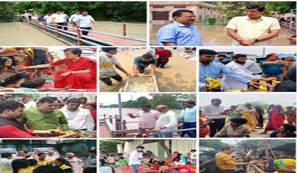 राहत एवं बचाव कार्य तेजी से किया जा रहा : आप