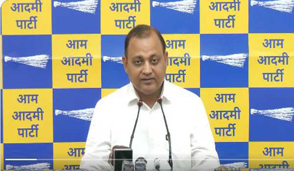 दिल्ली में बाढ़ के लिए भाजपा जिम्मेदार: ‘आप’