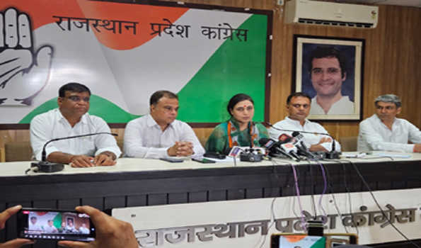 शेखावत जोधपुर में नाबालिग सामूहिक दुष्कर्म मामले में हैं चुप-शर्मा