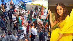 अभिनेत्री सारा अली खान ने की अमरनाथ यात्रा