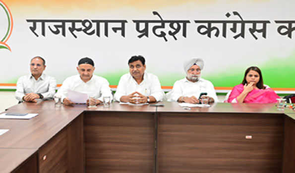 डोटासरा ने पाली,सिरोही एवं नागौर के कांग्रेस नेताओं बैठक ली