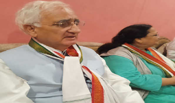 मणिपुर की घटना देश के लिये शर्मनाक: खुर्शीद