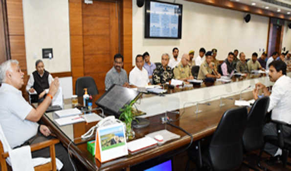 मुख्य सचिव की अध्यक्षता में एनकॉर्ड की राज्य स्तरीय समिति की बैठक