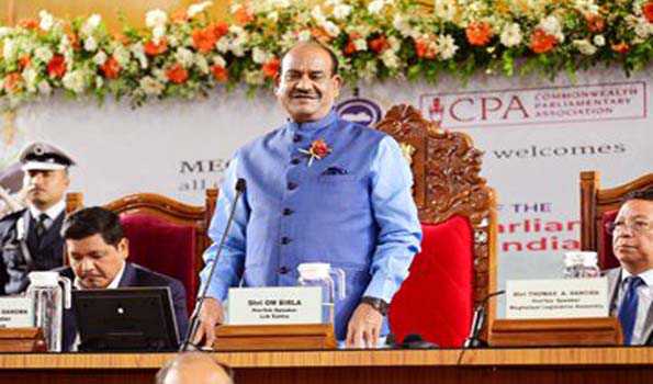 ओम  बिरला ने सीपीए भारत क्षेत्र -तीन के 20वें वार्षिक सम्मेलन का किया उद्घाटन