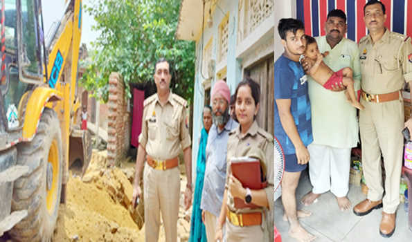 शाहजहांपुर बोरवेल के गिरी बच्ची, सकुशल निकली