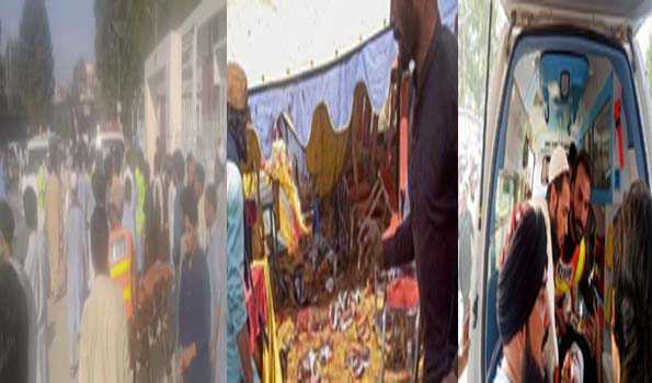 पाकिस्तान में विस्फोट, 10 की मौत, 50 से अधिक घायल