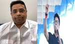 title Saumitra Khan writes to LS Speaker, demanding cancellation of Abhishek's Parliament membership