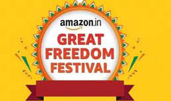 अमेजन की 4 से 8 अगस्त तक ग्रेट फ्रीडम फेस्टिवल की घोषणा
