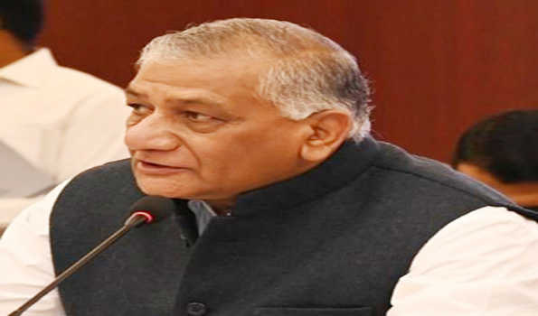 सड़क दुर्घटनाओं में कमी लाना सरकार की प्राथमिकता : जनरल सिंह