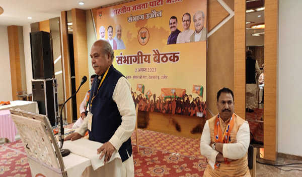 भाजपा कार्यकर्ता कर सकते हैं राष्ट्र को परम वैभव पर पहुंचाने का कार्य: तोमर
