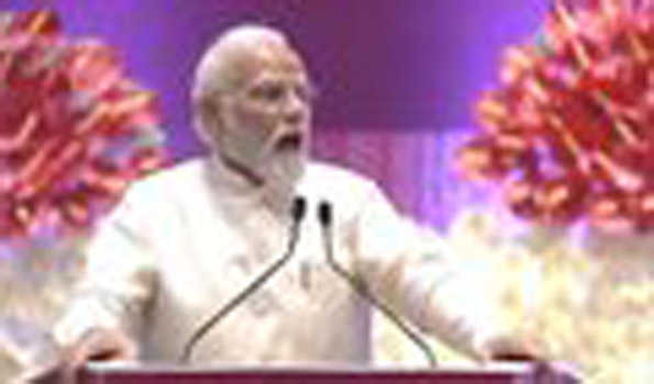 मोदी ने भ्रष्टाचार, परिवारवाद, तुष्टीकरण को बताया विकास की राह का रोड़ा