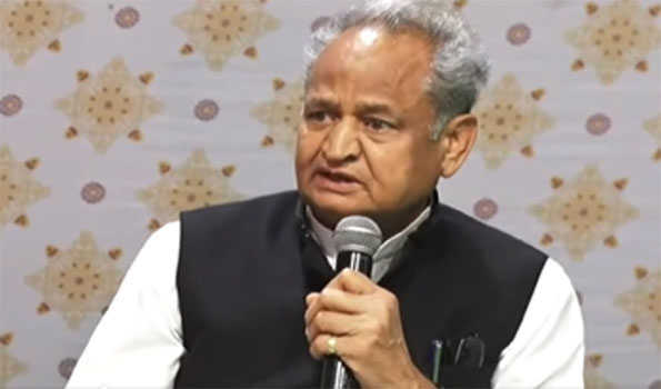 गहलोत का लोगों से अधिक संख्या में मानगढ़ धाम आकर राहुल का स्वागत करने का निवेदन