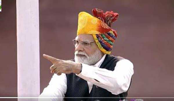 लाल किले से आम चुनाव का ऐजेंडा तय किया मोदी ने