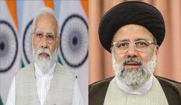 मोदी ने ईरानी राष्ट्रपति से की टेलीफोन पर चर्चा