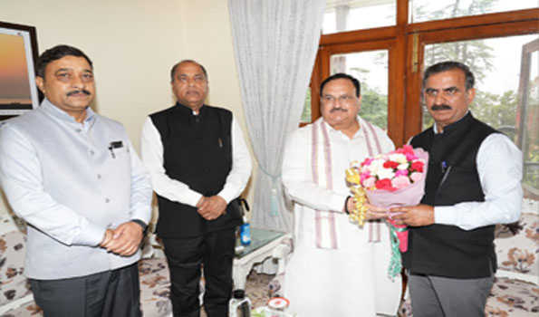 हिमाचल में बादल फटने से लापरवाही से हुआ नुकसान, बचाव अभियान जारी: नड्डा