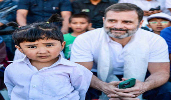 लेह की सड़कों पर भी है ‘भारत जोड़ो’ का असर : राहुल