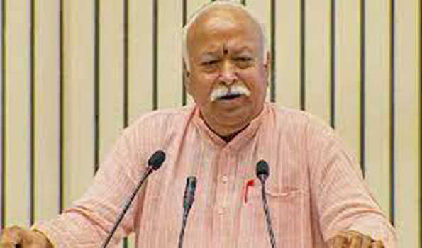 चन्द्रयान मिशन की सफलता अमृत वर्षा करने वाला क्षण: भागवत
