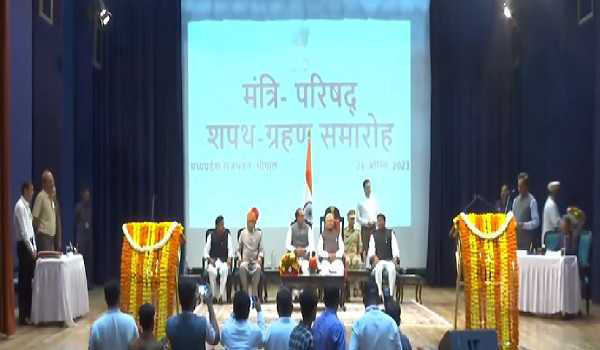 चौहान मंत्रिमंडल में तीन नए मंत्री शामिल