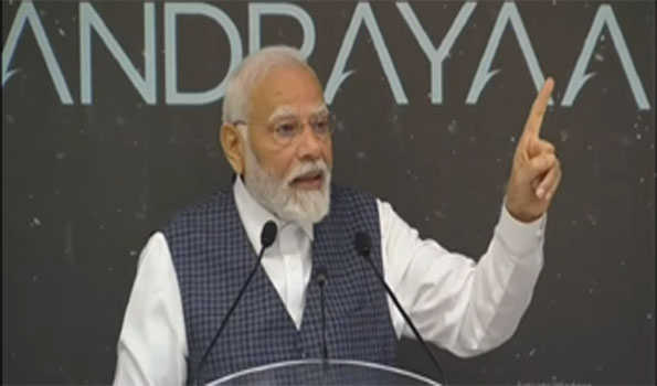 राष्ट्रीय अंतरिक्ष दिवस विज्ञान, प्रौद्योगिकी और नवाचार की भावना का जश्न का प्रतीक होगा: मोदी