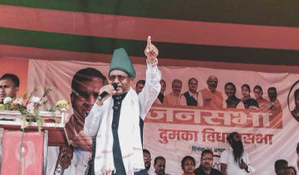 हेमंत सोरेन परिवार ने पाप किया है जेल तो जाना ही पड़ेगा:बाबूलाल मरांडी