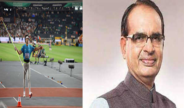 शिवराज ने दी नीरज चोपड़ा को बधाई