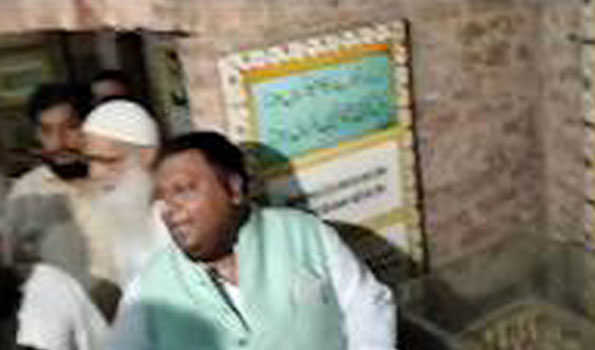 इमरान हुसैन ने जी-20 शिखर सम्मेलन के मद्देनजर गालिब की हवेली का किया दौरा