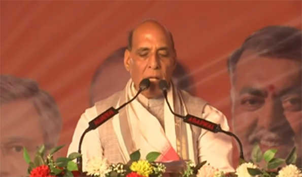 सनातन धर्म का विरोध करने वालों को जनता दे जवाब - राजनाथ