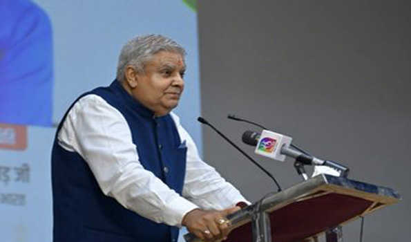 आज के युवा 2047 के भारत का भावी योद्धा-धनखड़