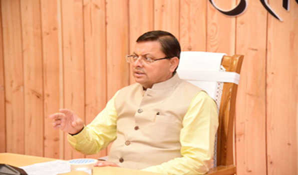 धामी ने इन्वेस्टर समिट प्रस्तावित परियोजनाओं की समीक्षा की