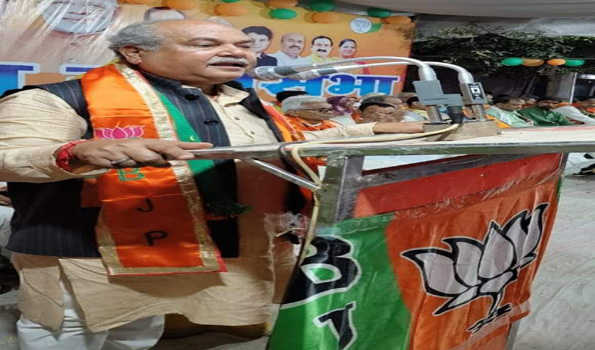 सबलगढ़ का विकास की मुख्य धारा से जोड़ने किए जा रहे हैं काम: तोमर
