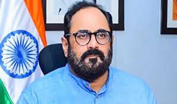 राजीव चंद्रशेखर ने कर्नाटक सरकार की योजना को कांग्रेस का तुष्टीकरण बताया