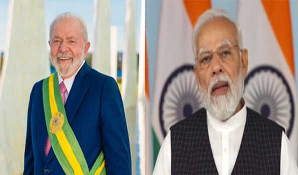 जी20 सम्मेलन में शामिल होने दिल्ली पहुंचे लूला, मोदी ने जतायी खुशी