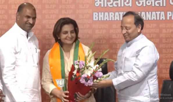 भाजपा में शामिल हुईं ज्योति मिर्धा, नड्डा से की मुलाकात