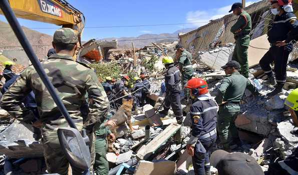 मोरक्को में भूकंप से मरने वालों की संख्या 2,900 से अधिक हुयी