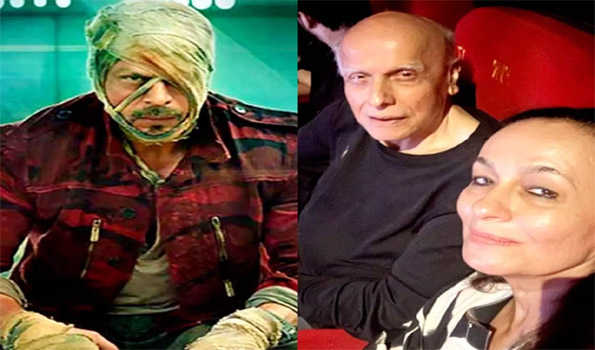 शाहरूख खान ने जवान देखने के लिये सोनी राजदान और महेश भट्ट को दिया धन्यवाद