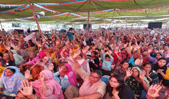 डेरा सच्चा सौदा ने महापरोपकार माह पर जयपुर में दिखाई अपनी ताकत